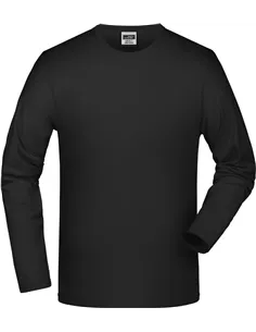 Majica z elastanom z dolgimi rokavi James & Nicholson | JN 56