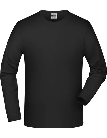 Majica z elastanom z dolgimi rokavi James & Nicholson | JN 56