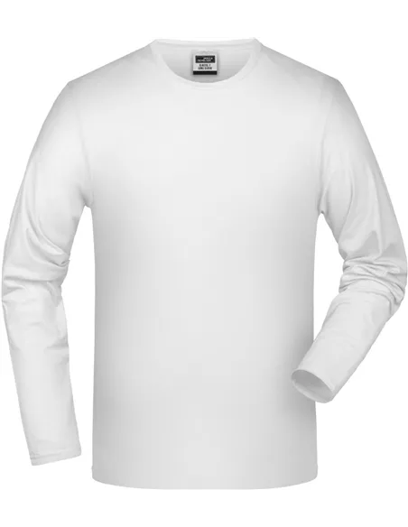 Majica z elastanom z dolgimi rokavi James & Nicholson | JN 56