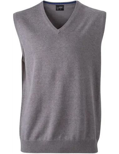 Moški pleten brezrokavnik James & Nicholson | JN 657