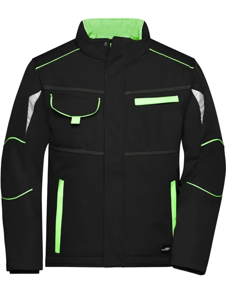 Zimska delovna softshell jakna James & Nicholson | JN 853