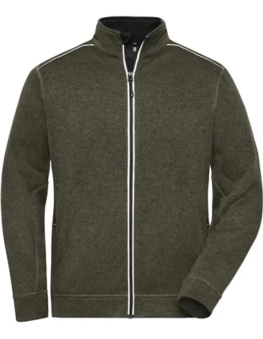 Moška delovna flis jopa James & Nicholson | JN 898