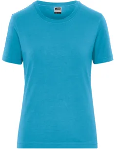 Ženska delovna majica s kratkimi rokavi James & Nicholson | JN 1801 2