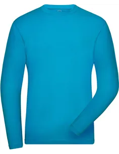 Moška delovna majica z dolgimi rokavi James & Nicholson | JN 1804 2