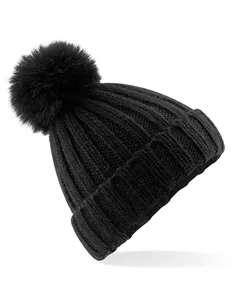 Dekorativna kapa iz umetnega krzna B413