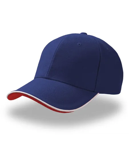 6-delna kapa s šiltom Pilot Piping Sandwich