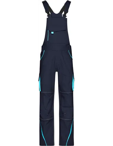 Moške delovne hlače z oprsnikom JN 848 (62)