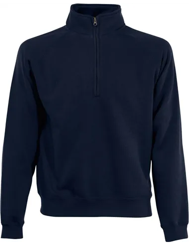 Moški pulover Premium Zip Neck Sweat