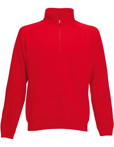 Moški pulover Premium Zip Neck Sweat