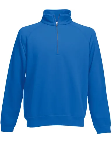 Moški pulover Premium Zip Neck Sweat