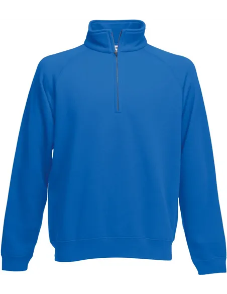Moški pulover Premium Zip Neck Sweat