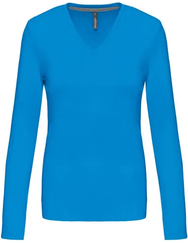 Ženska majica z dolgimi rokavi K382