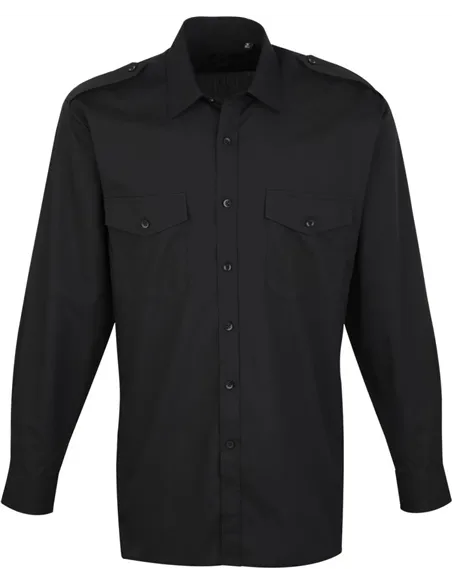 Moška srajca z žepi Pilot PR 210