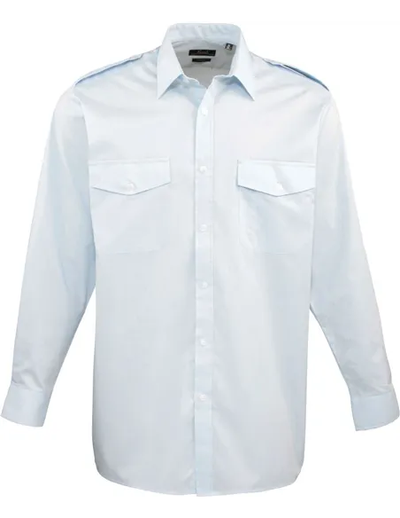 Moška srajca z žepi Pilot PR 210