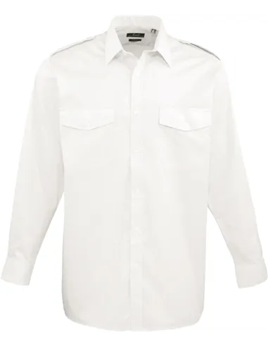 Moška srajca z žepi Pilot PR 210