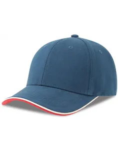 Heavy 6 Panel Sandwich Cap Atlantis Pilot Piping Sandwich-S 2