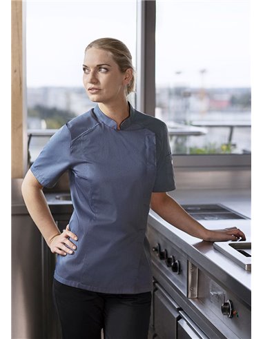Ženska kuharska jakna s kratkimi rokavi Modern-Look JF 25
