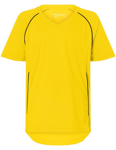 Otroška športna dres majica James & Nicholson | JN 386K