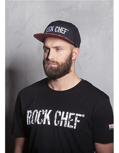 Kapa z ravnim ščitnikom ROCK CHEF®-Stage2