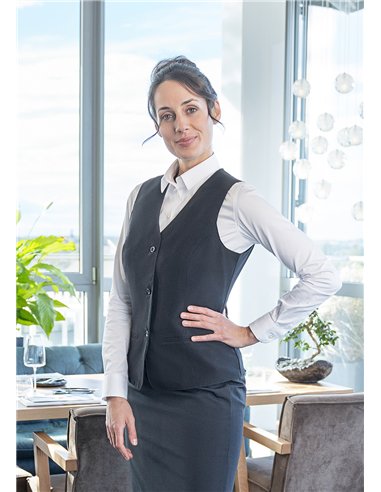 Ženski natakarski telovnik Basic