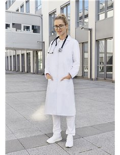 Ženska klasična halja Basic - bombažna