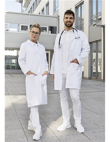 Ženska klasična halja Basic - bombažna