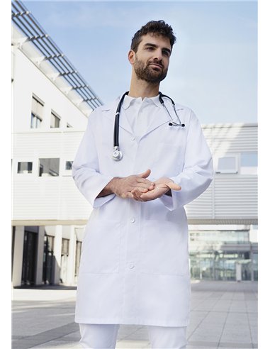 Klasična delovna halja Basic - bombažna