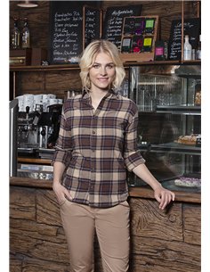 Ženska karirasta bluza Urban-Trend