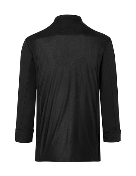 Kuharska jakna z dolgimi rokavi Throw-Over